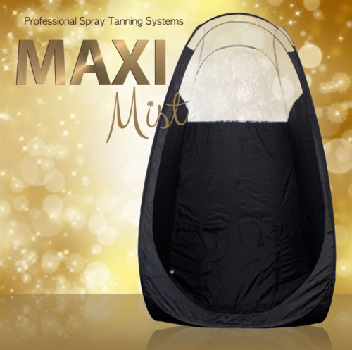 Pop-Up Tanning Kabine - Schwarz