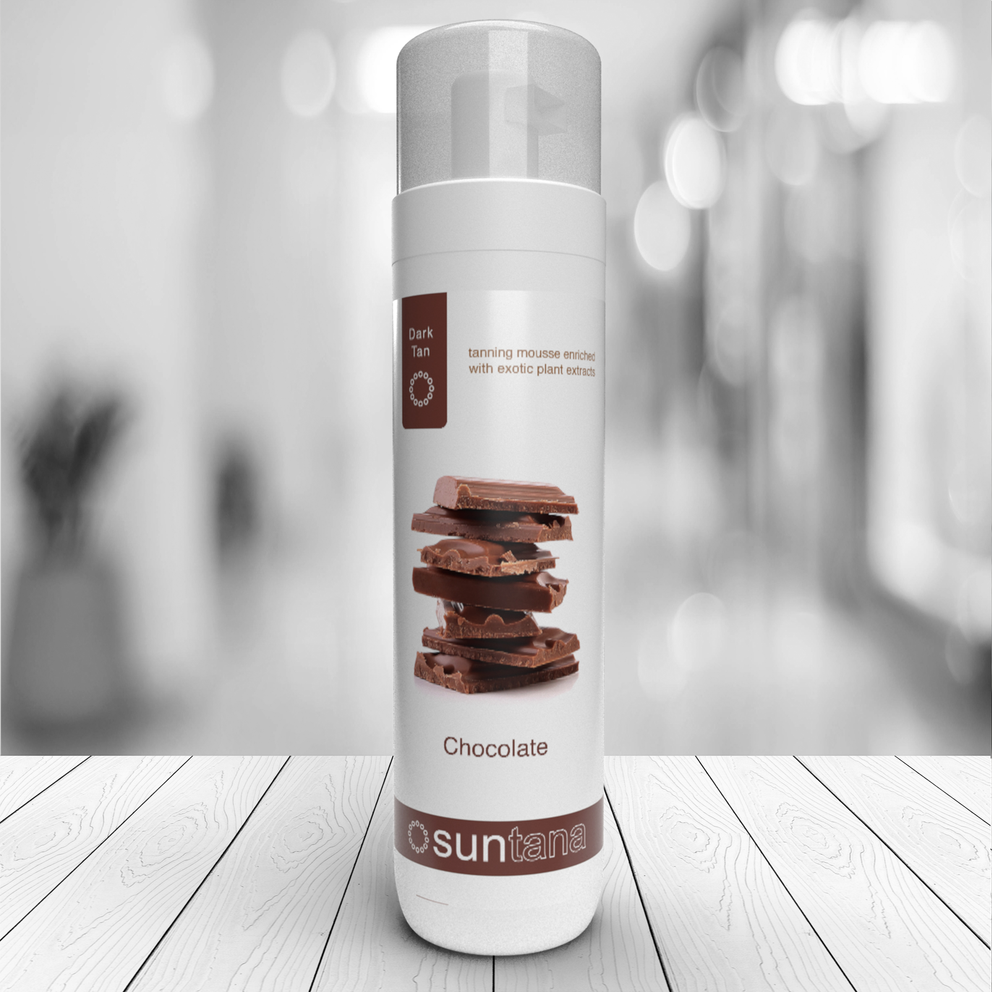 Fur Was Ist Dunkle Schokolade Gut Schokolade Selbst tan dunkle Mousse 200ml - Suntana DE