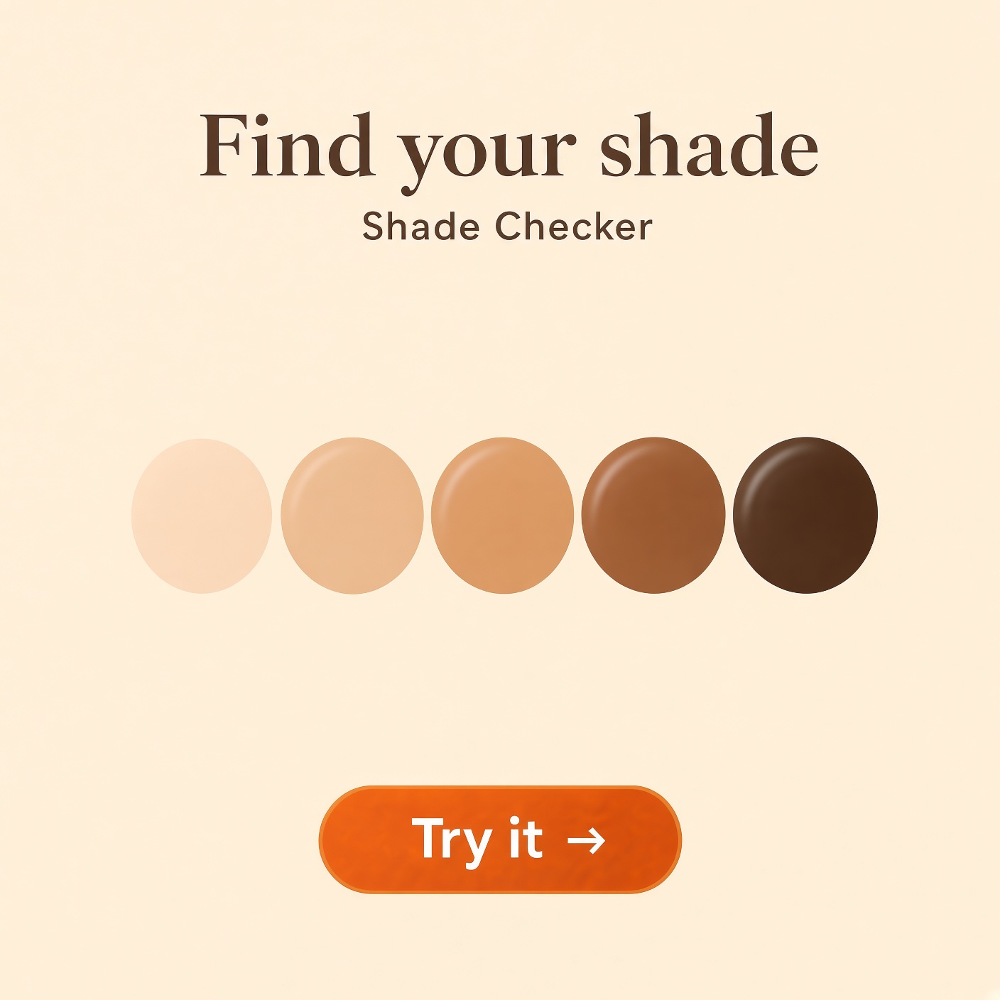 Finde deinen Ton — Shade Checker